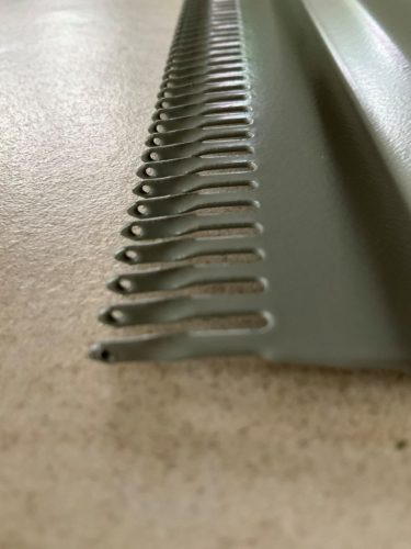 90,5 m-es hosszú fésű 4,5 mm-es ribberhez