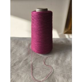   Fukszia lyocell-merinó keverék vékony gépi kötőfonal 20 dkg